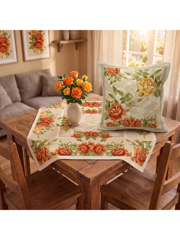 Комплект каре + калъфка от жакард – Zinnia Комплект каре + калъфка от жакард – Zinnia